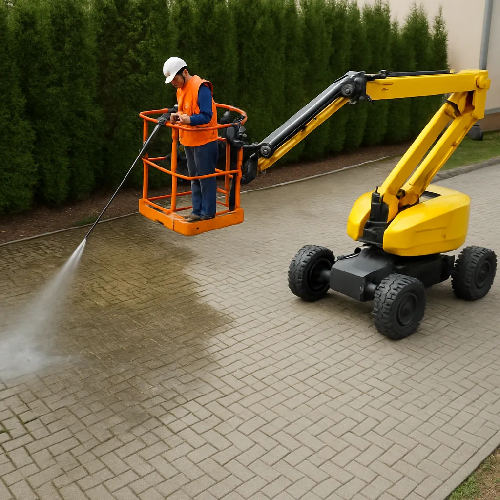 Czyszczenie kostki brukowej Lublin – najczęstsze zabrudzenia i sposoby ich usuwania