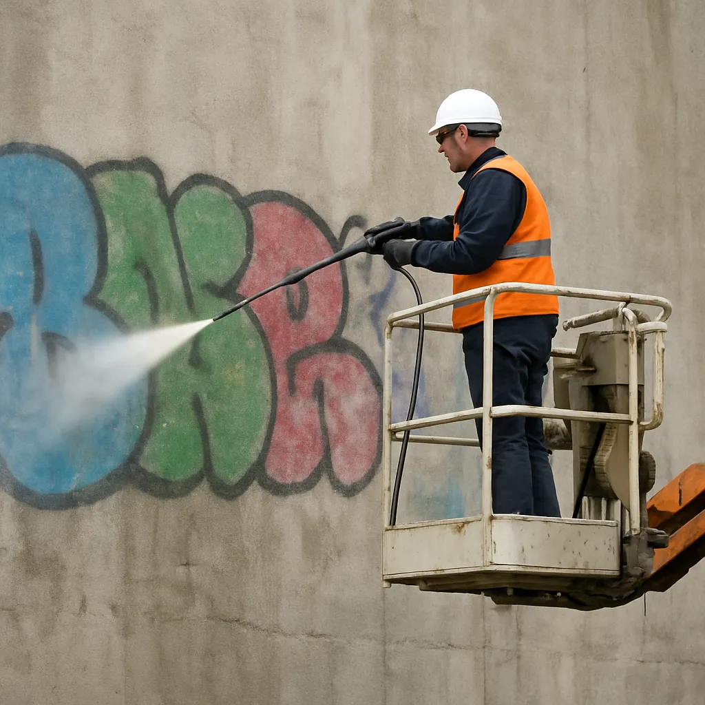 Usuwanie graffiti Lublin – jak szybko i skutecznie pozbyć się niechcianych napisów?