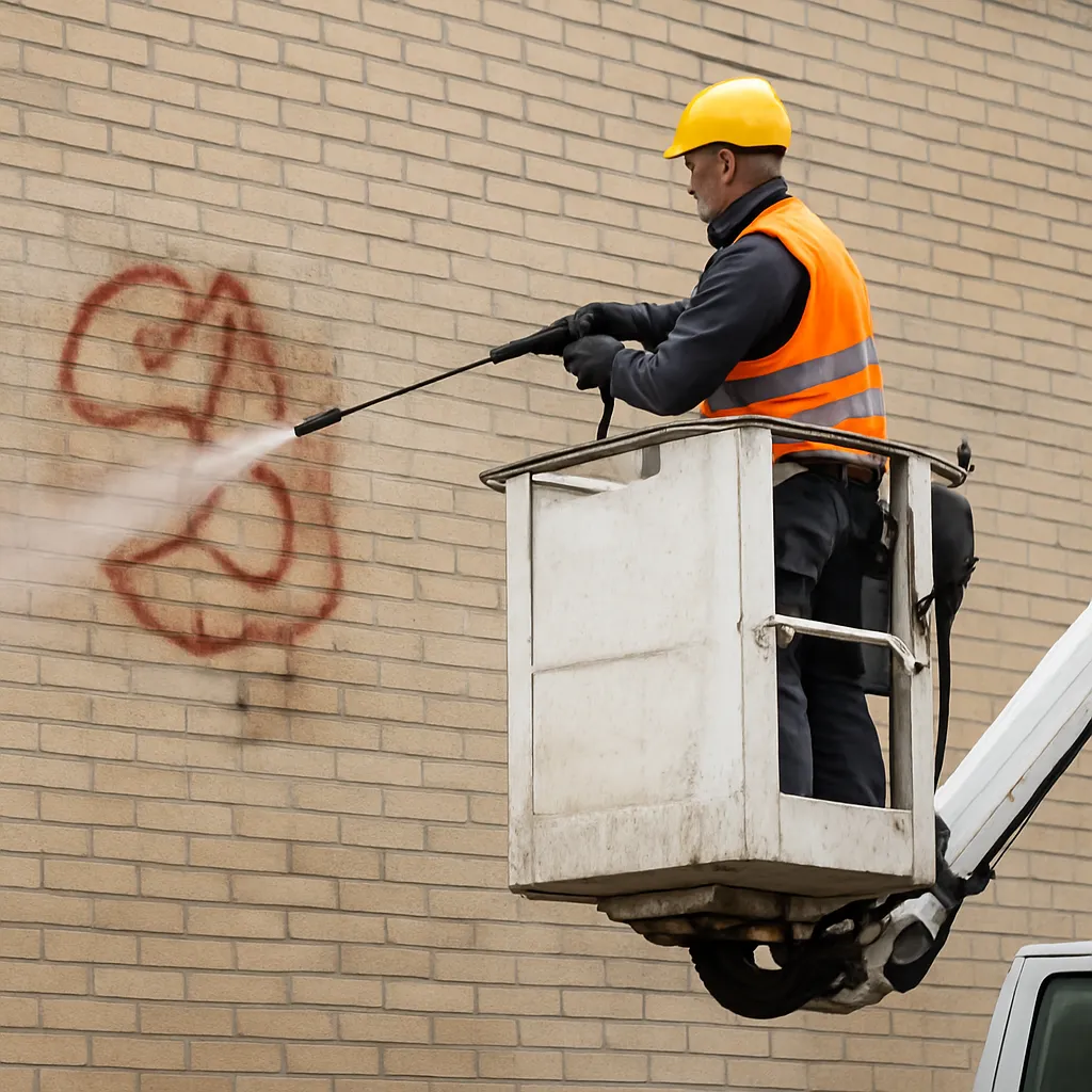 Usuwanie graffiti ze ścian Lublin – jak chronić budynek przed kolejnymi aktami wandalizmu?