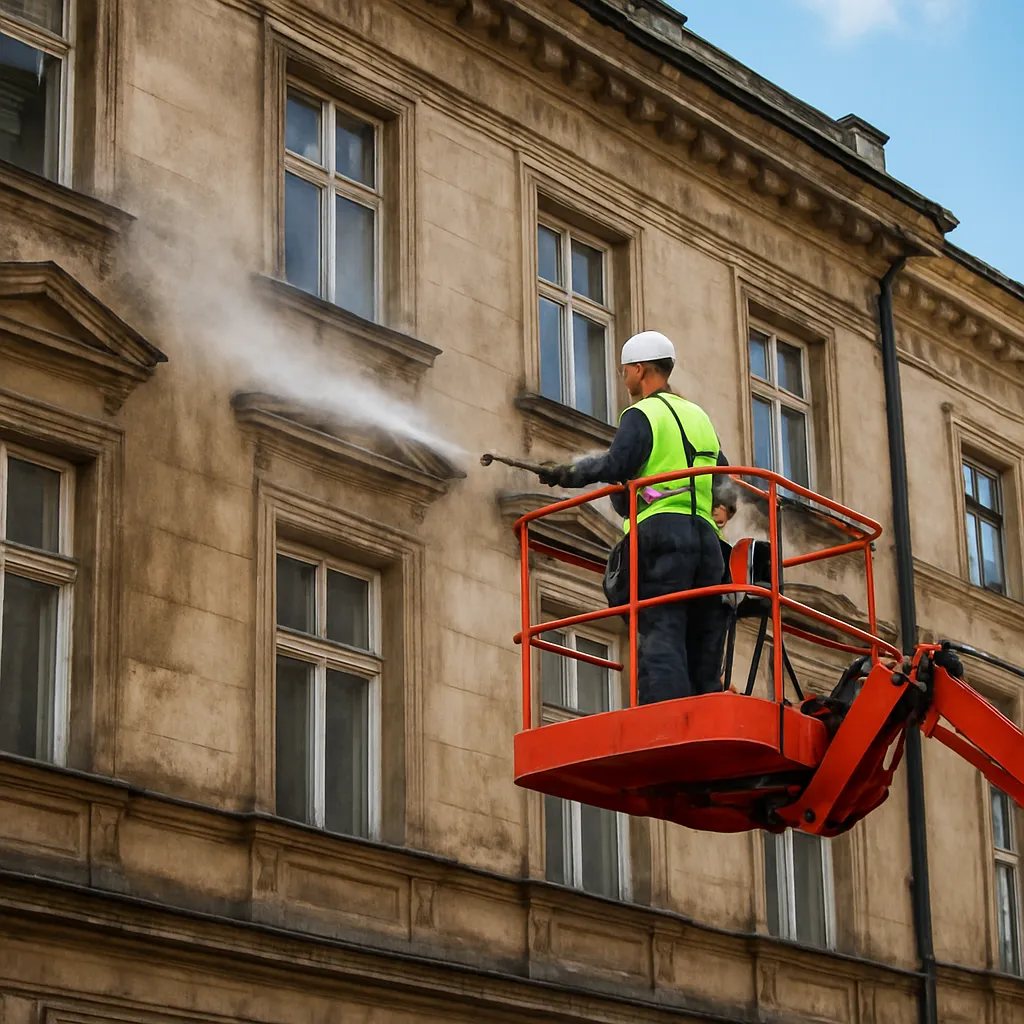 Czyszczenie elewacji kamienic Lublin – jak dbać o starsze budynki?