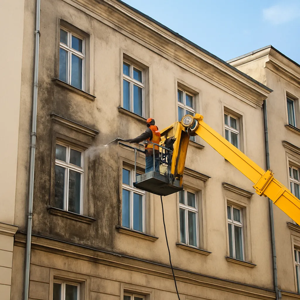 Renowacja elewacji Lublin – kiedy samo mycie już nie wystarcza?